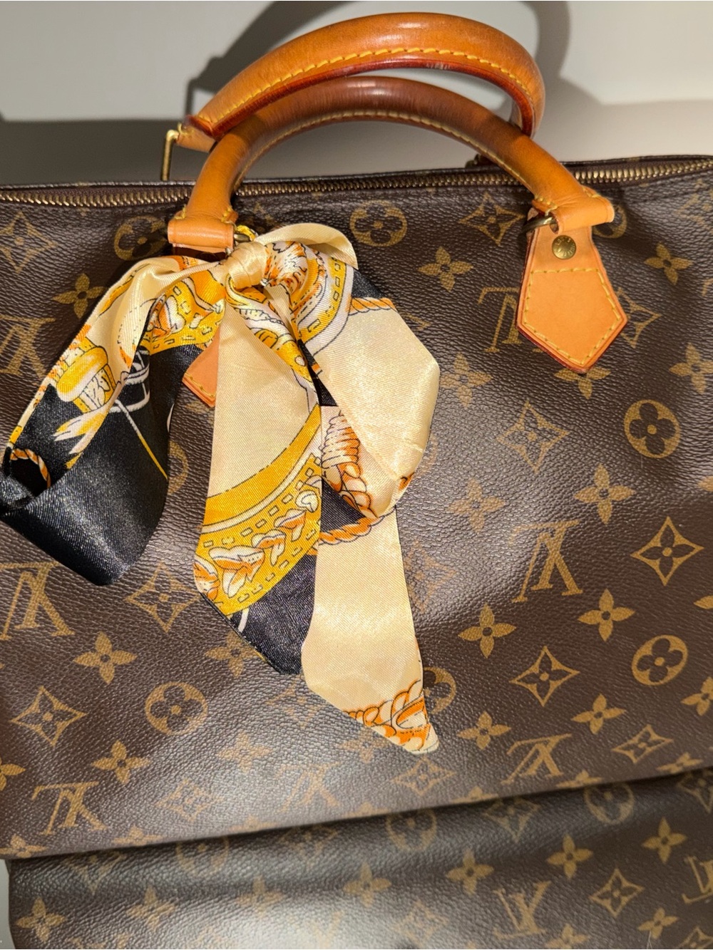 Louis Vuitton Speedy 30 with COA and LV Dusty